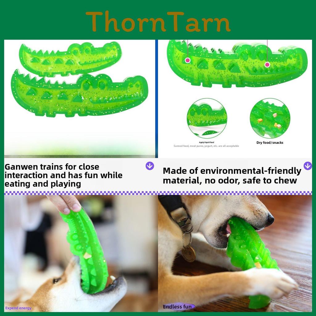 Q Monster Gummi-Haustier-Puzzle-Futterspender für Hunde mit befüllbarem Futterspender für langsames Fressen Training