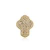 Hip-hop retro ring T cubic zirconia personality cross men's trendy ring