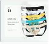 Men's Breathable Mesh Buttock-Revealing Double U-Bulge Thong Underwear