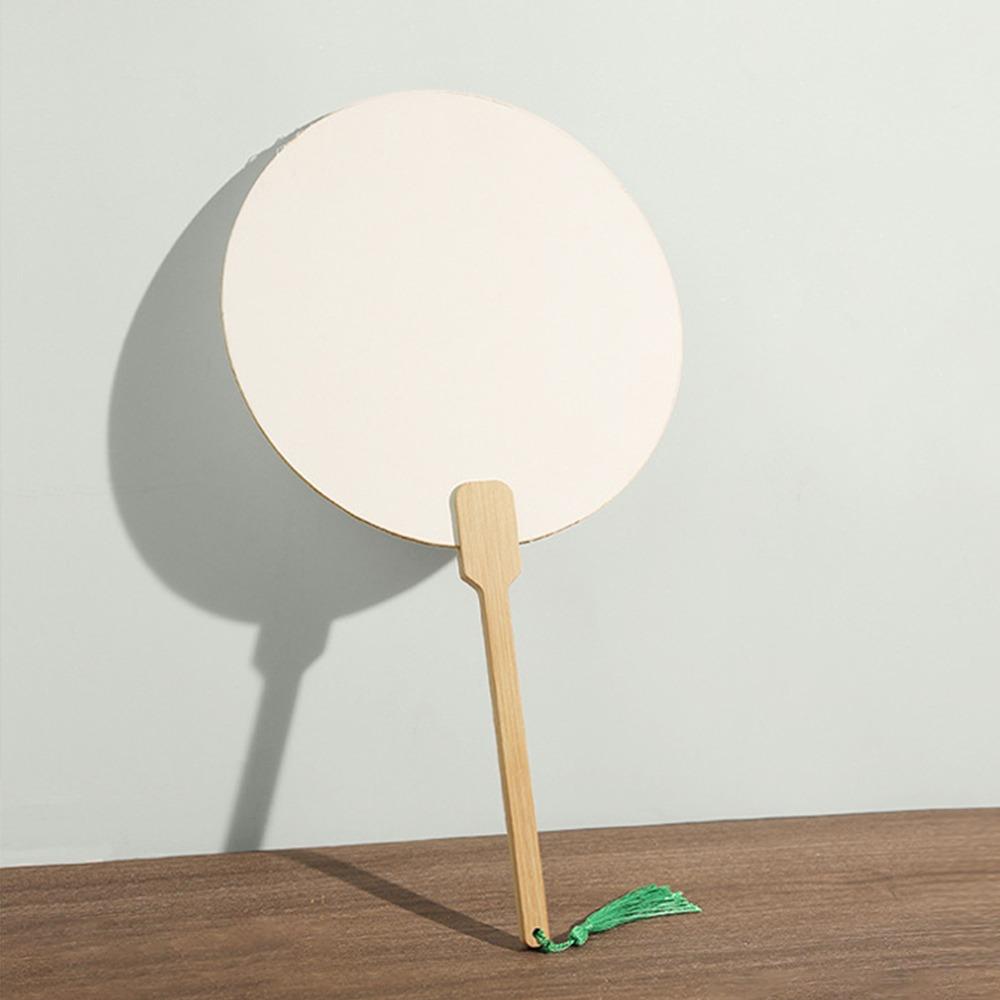 

Ручка-держатель Заготовка Белый Веер DIY Роспись Расписанный вручную Веер Элегантный Ручной Веер Свадебная Вечеринка 1