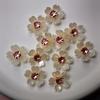 Plastic Rhinestone Flower-Shaped Decorations DIY Hair Accessories Clothing Ornament Handmade Bouquet Flower Heads Material