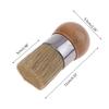 Round Chalk Paint Wax Brushes Wood Handle Natural Bristle Furniture DIY Tool for Painting, Waxing, DIY, Home Decor
