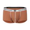 Men's Spring and Summer Sexy Color Patchwork Slim Breathable Low-waist Boxer Briefs