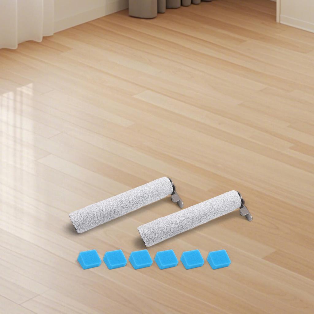 Vacuum Cleaner Roller Brush Filters Kit For JONR ED12 Pro Cordless Wet Dry Vacuum Cleaner Parts Main Brush Sponge Filter