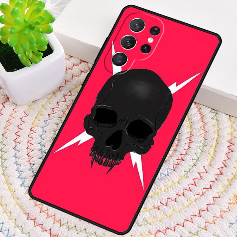 Lightning Bones Silicone Phone Case For Samsung Galaxy Note 10 Pro S26 S25 S24 S23 S22 S21 Plus S25Ultra Capa Cover