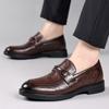 Fashion Men's Formal Loafers Classic Retro Design Style Leisure Business Outdoor Party Daily Office Adult Elegant Quality Leather Shoes