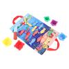 Cloth Fishing Game Cute Fun Portable Educational Early Learning Colorful Baby Fishing Toy with