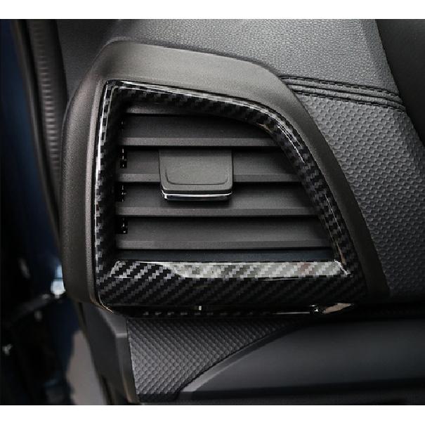 For Subaru Forester - Dashboard Air Vent Cover Trim Carbon Fiber Look 2X