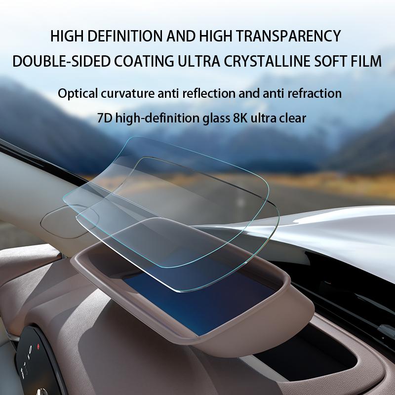 For ZEEKR 7X 2025 2026 Head-up Display Protective Cover HUD Dust-proof and Anti-glare Protective Cover Car Interior Accessories