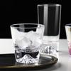 Kreativní design Fujiyama Iceberg Glass Průhledné sklo Whisky Skleněný pohár na vodu