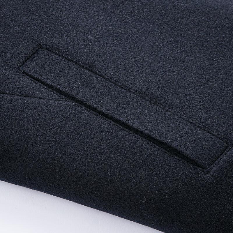 FAPAI Men's Business Casual Wool Cashmere Blend Jacket