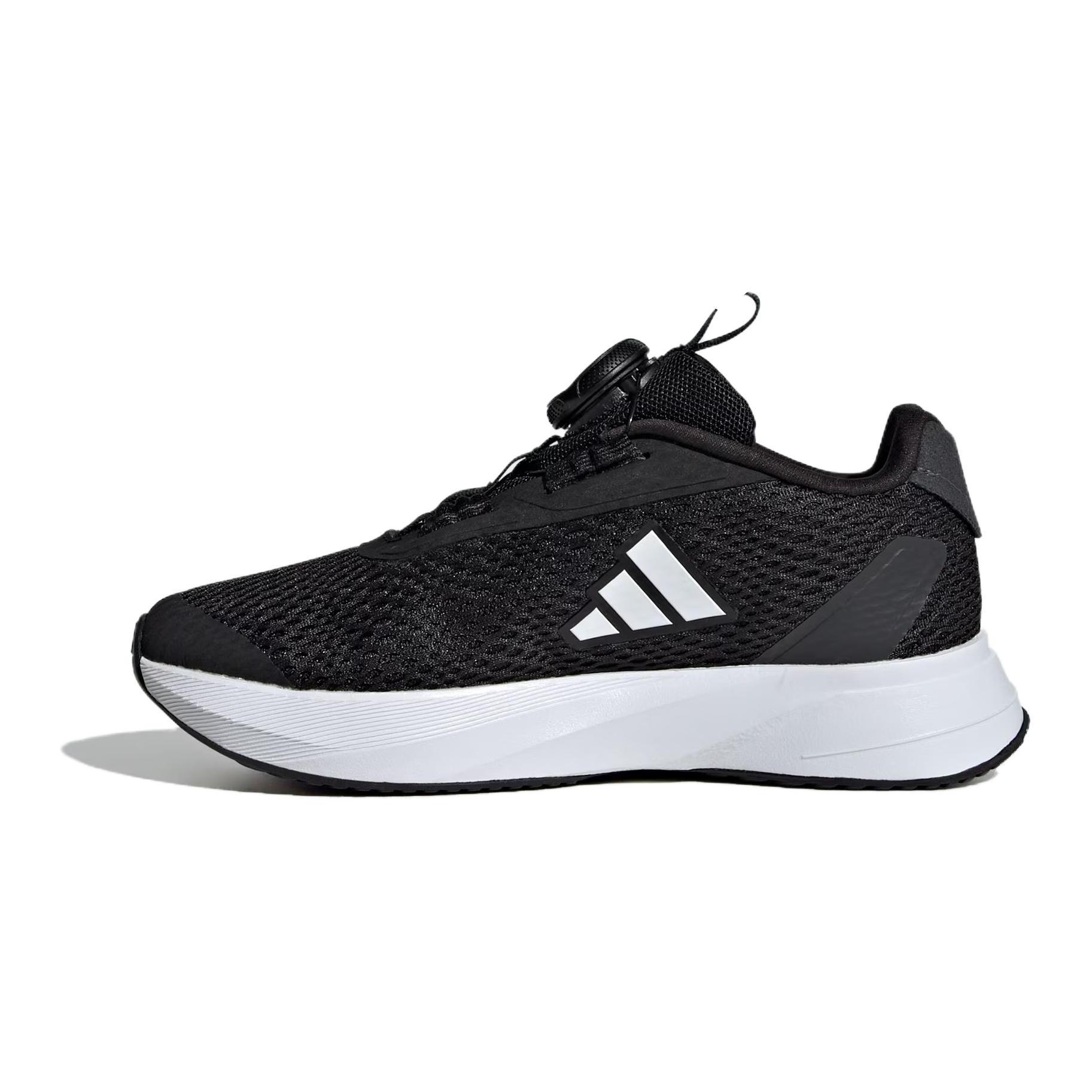 

New adidas Duramo SL BOA K Black White ID2781 28