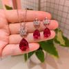 Wish European and American Retro Style Hongbao Pendant Necklace Earrings Fashion Crown Women's Suit