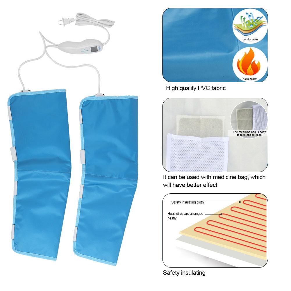 Far Infrared Electric Heating Knee Health Care Pads Arthritis Rheumatism Hot Compress Knee Joint Pad