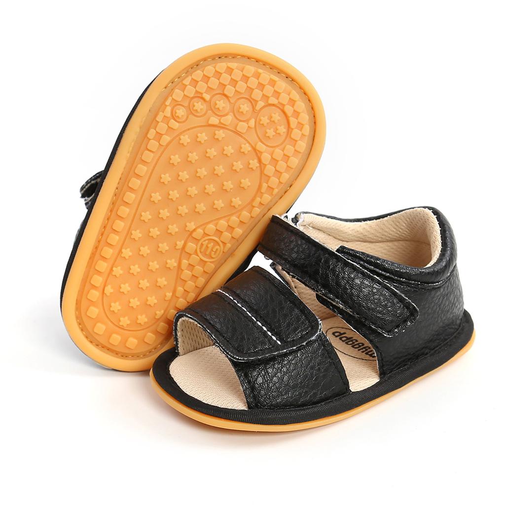 Baby Boys Girls Sandals Soft Non-Slip Rubber Sole Prewalker Flat Walking Shoes