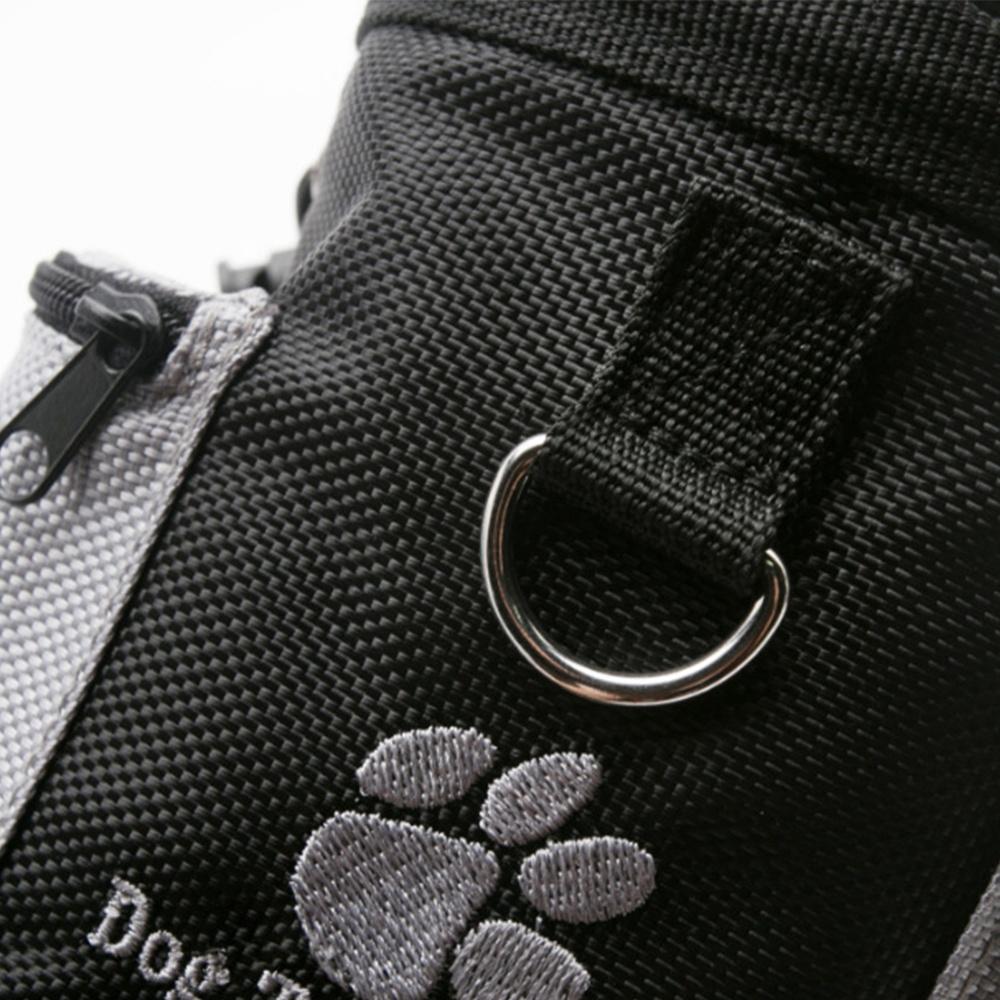 Fashionable Waterproof Oxford Nylon Dog Treat Pouch Custom Outdoor Training Bag Sustainable Features Pet Training Supplies