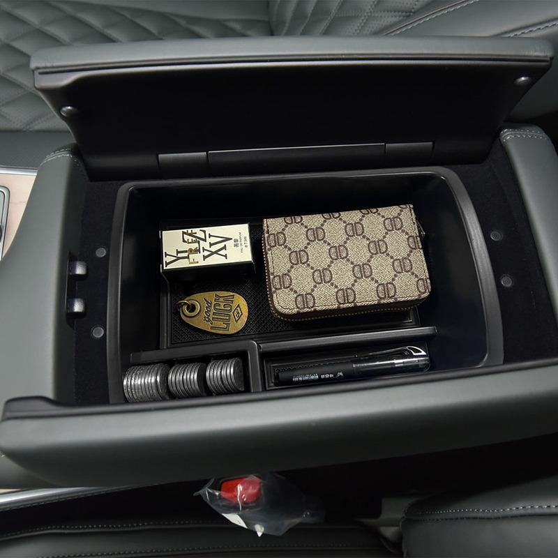 SixthSmoy Center Console Organizer for Genesis GV80    2024 Accessories, Armrest ert Tray Secondary Storage Box