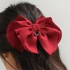 Large Ribbon Hair Clip, Ponytail Hair Clip, Women's Automatic Hair Clip, Pretty Clip