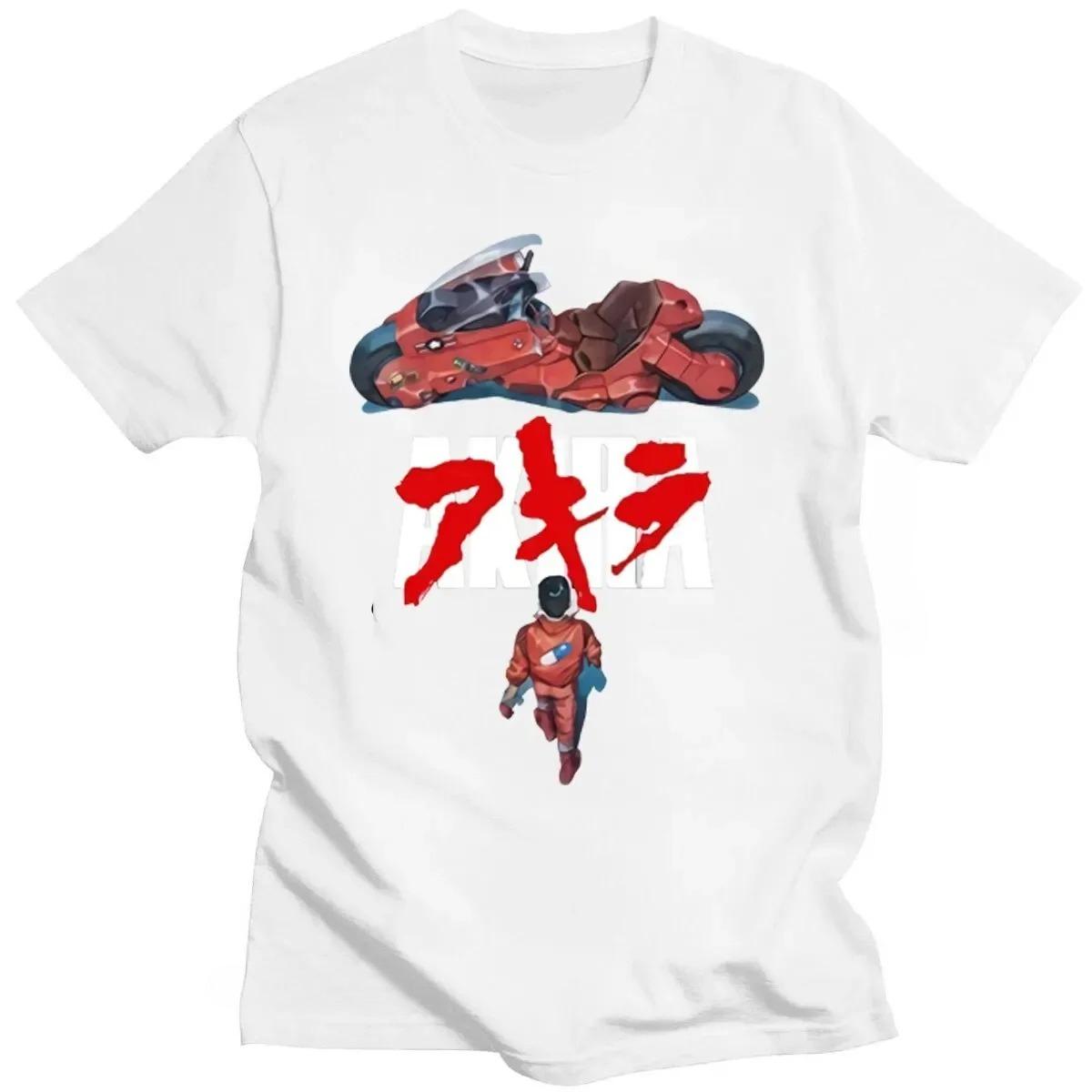 2026 Summer New Design Japanese Akira Pattern TShirt  HighQuality Fashion Casual Breathable Mens Roundneck Printed TShirt M