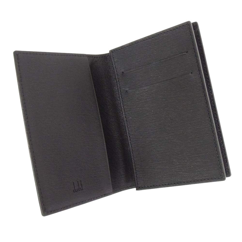 Dunhill Men's Sidecar Gunmetal Business Card Holder, Black (2F47SG001R)