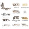 12pcs Universal Sewing Machine Kit Stainless Steel Professional Sewing Foot  Quilting Projects