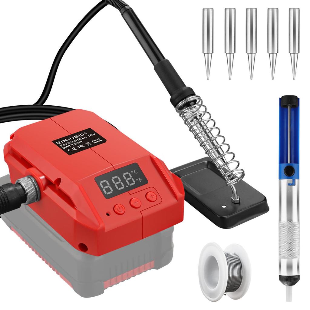 New Style Portable Lithium Battery Soldering Iron with Multiple Interfaces