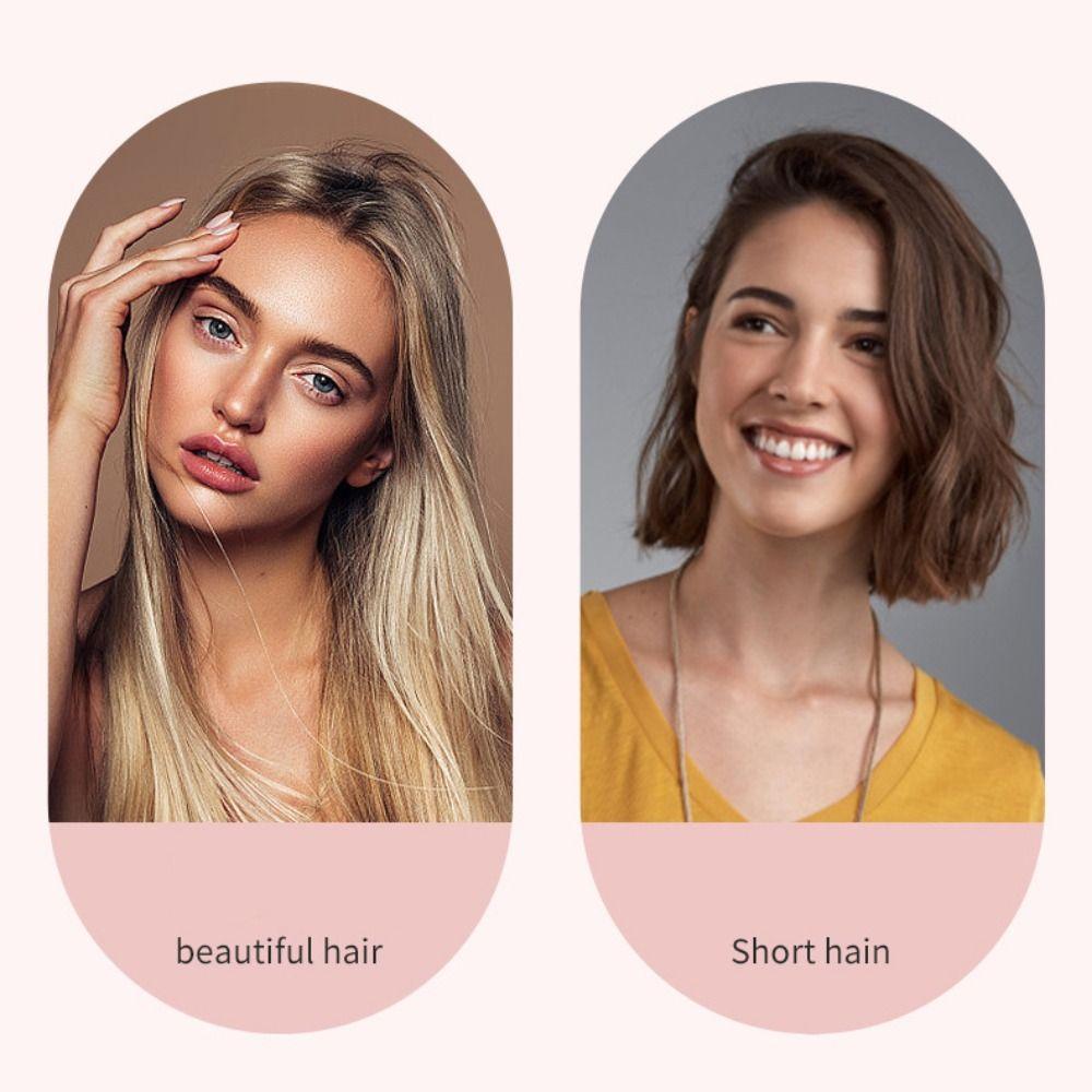 USB Nabíjení Mokrý Suchý Žehlička na Vlasy Negativní Ionty Kartáč na Žehlení Vlasů Dárek Ženy