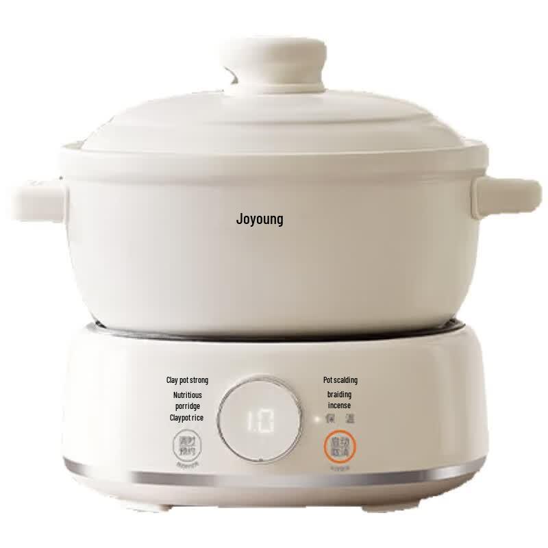 Joyoung 3L Ceramic Electric Slow Cooker CN plug (adapter included)