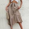 Damesmode Casual Zomer Effen Kleur Print Rokken