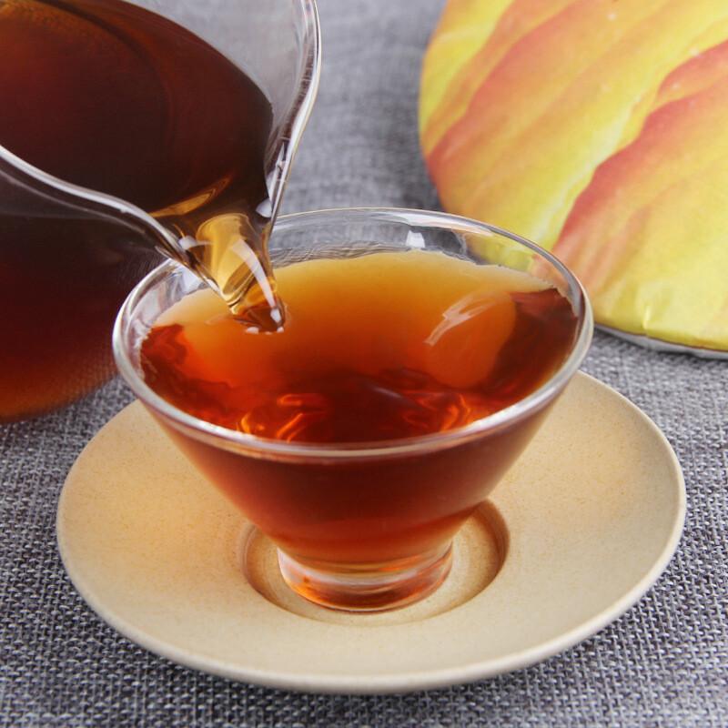 Natural Herbal Ripe Pu-erh Tea Cake 357g Energy Drink Yunnan Black Tea