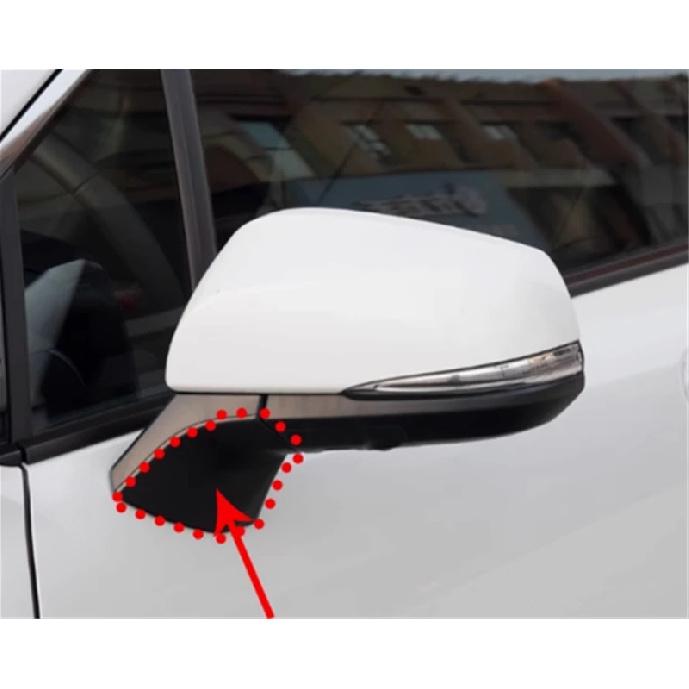 

Auto Rear Heated Mirror Glass Cover Frame Turn Signal Light Bottom For Toyota RAV4 2024 Base cover Left