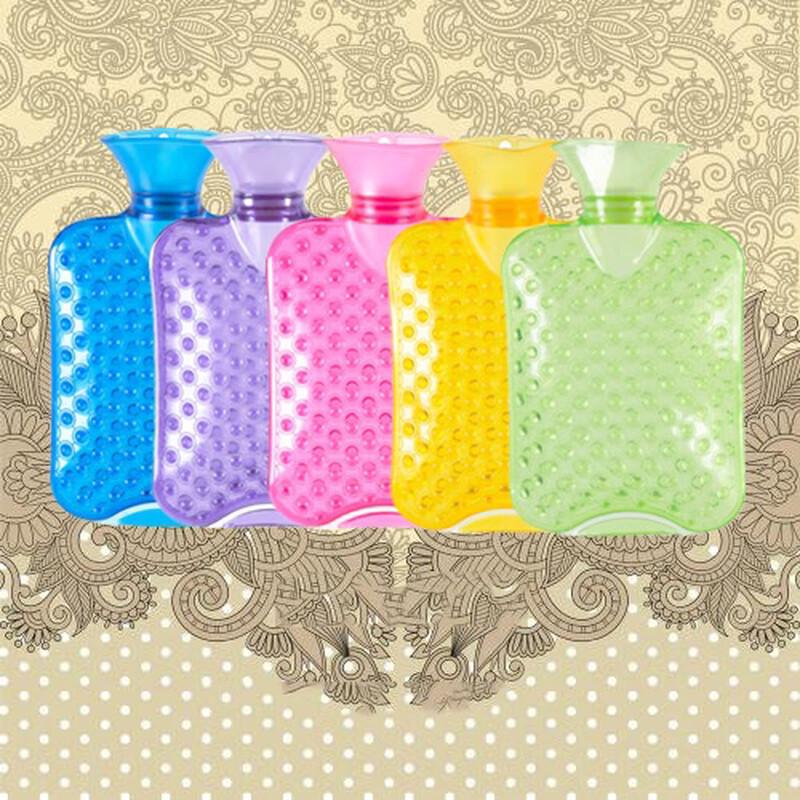 

1000ml Explosion-Proof PVC Hot Water Bottle with Massage