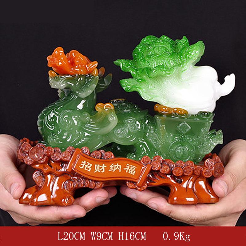 

Украшения из смолы Lucky Pixiu Pi Yao, поделки, фэн-шуй, гостиная, тумба под телевизор, украшения для рабочего стола, подарки на открытие магазина, домашний декор