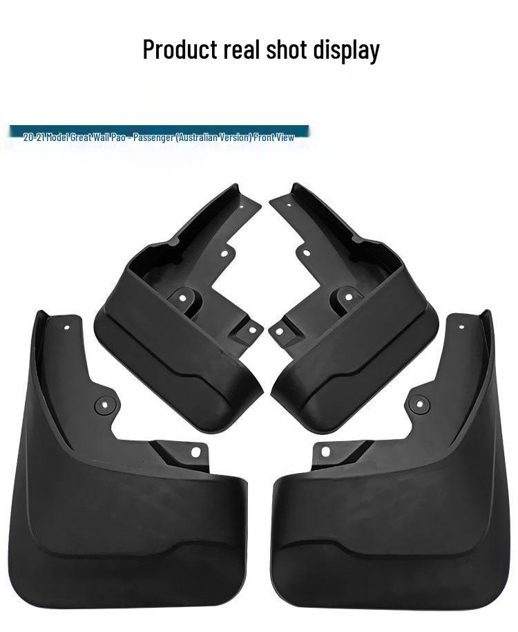 Leather Mudguards for 2020-2021 GWM POER Australian Passenger Version