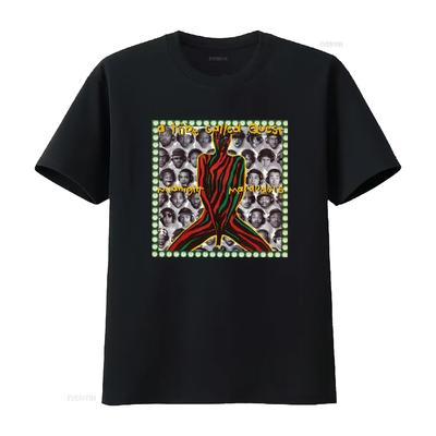 A Tribe Called Quest Midnight Marauders T Shirt vintage Lavato Elastico Comodo Leggermente Grafico Traspirante uomo