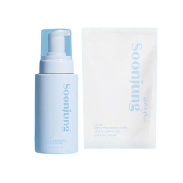 

[ETUDE] Soonjung Low pH 6.5 Whip Cleanser 250ml Special Set (250ml + Refill 250ml) – Gentle & Hydrating Daily Cleanser