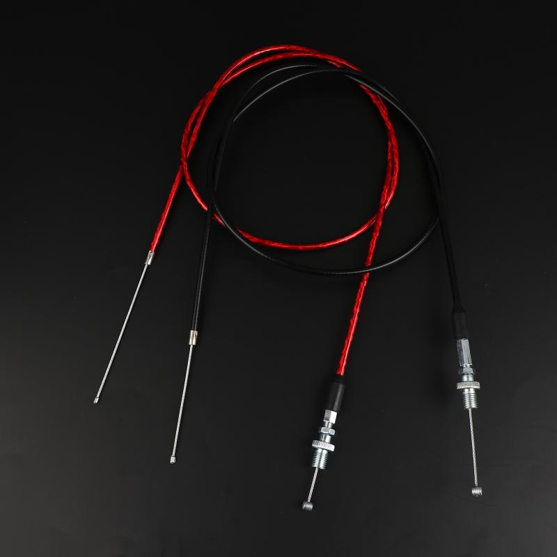Motorcycle Parts & Accessories, 1190mm Universal Throttle Cable, Straight Head, For Motocross Motorbike Modification