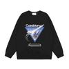 Grenzüberschreitende trendige Marke Casablanca Casablanca Buchstabe gemaltes Print 380g Herren- und Damen- Rundhals-Pullover