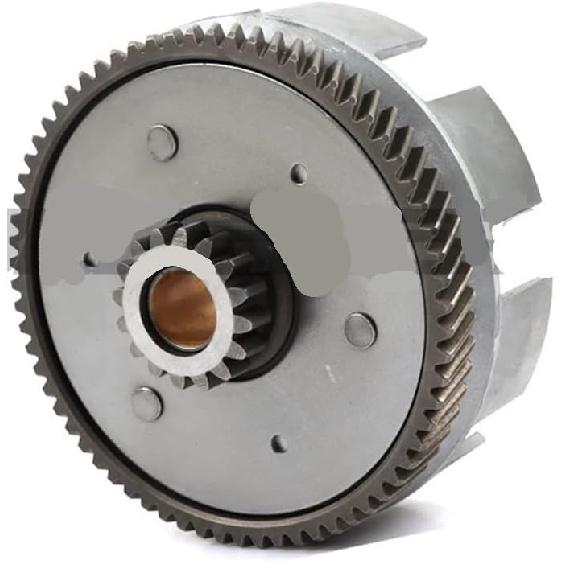 Motorcycle Outer Clutch Basket Assy Engine Drum Gear Cover For YB R125 XTZ125 TTR-125