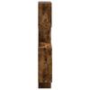 Wall Mounted Cube Shelves Wall Bracket Brown 64 x 13.5 x 91.5 cm