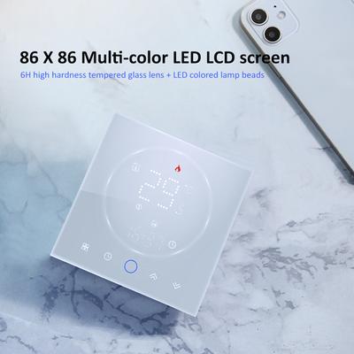 Smart Thermostat 16A skaitmeninis programuojamas LED ekranas, grindų šildymo temperatūros reguliatorius