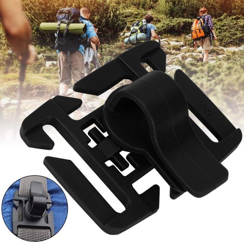 10pcs Leak Proof Hydratation Tube Clip Water Bladder Bag Drink Tube Clip Fitness Hydratation Accessory