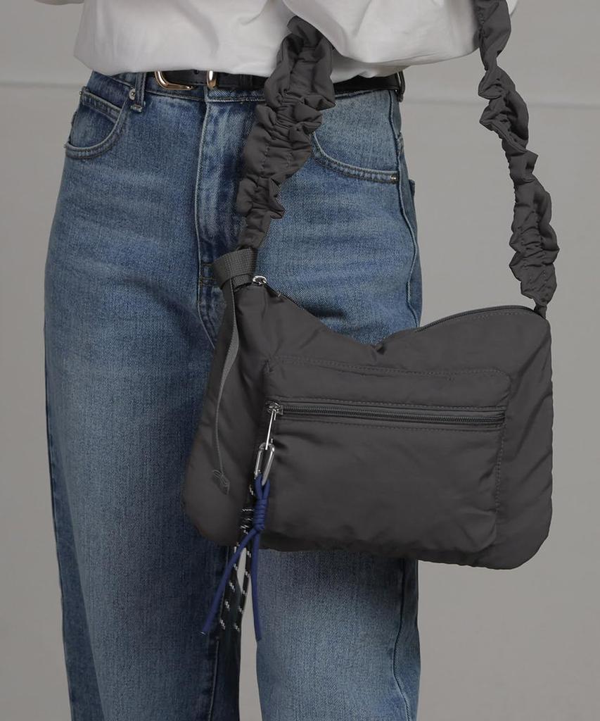 Gray Shoulder Bag for Mini Shoulder Shoulder Crossbody Faux Adjustable Popular Large Capacity [Altrose] Women, Bag, Pouch, Bag, Bag, Compact, Slim,