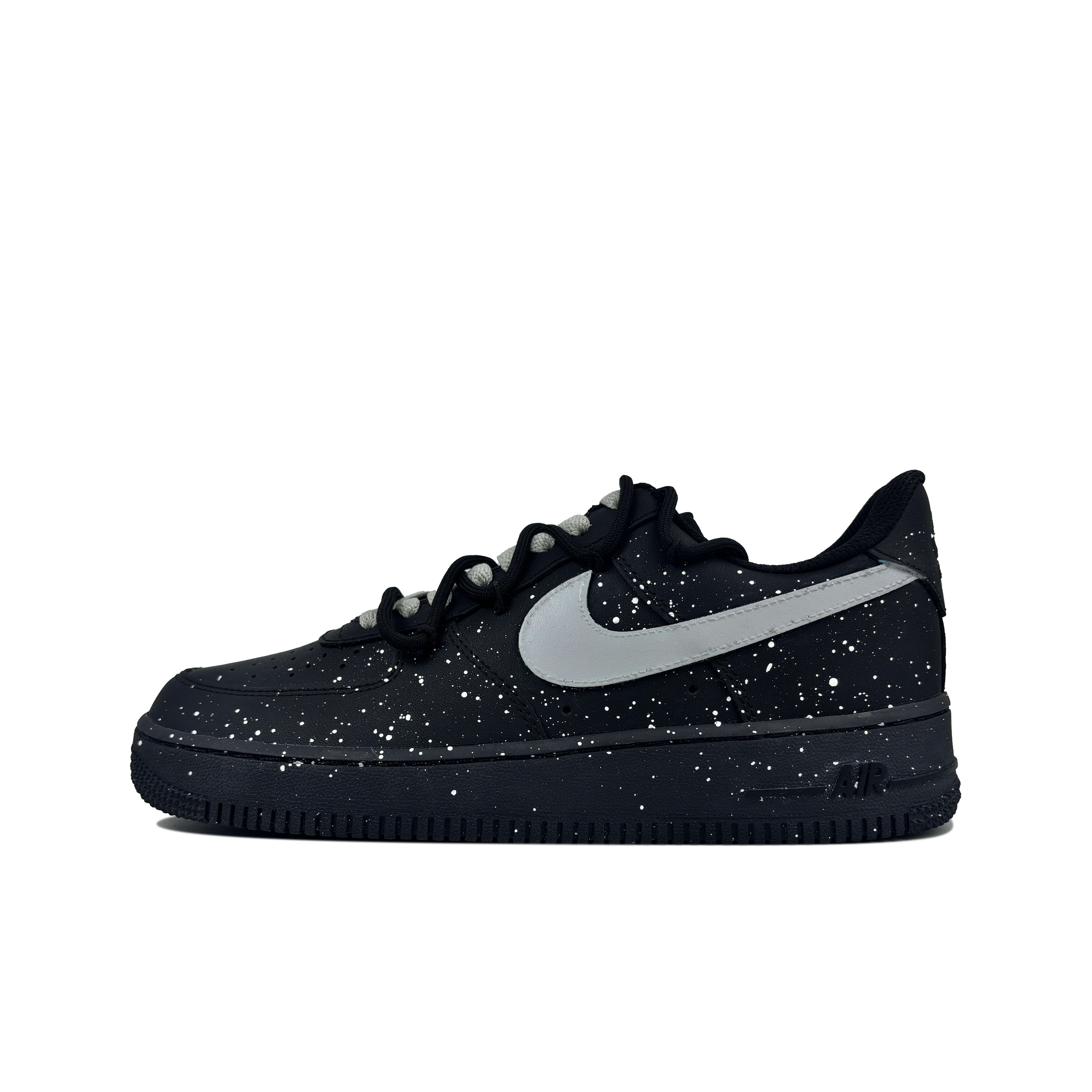 

Nike Air Force 1 Slip Resistant Abrasion Resistant Low top Skateboard Shoes Unisex Black Gray CW2288-001(Team619-) 43