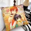 Sasaki And Miyano Anime Pillow Case Fashion Square Pillowcase Bedroom Sofa Room Ins Decoration Leisure