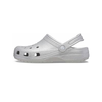 Classic EVA Anti-SlipGlitter Clogs Women's 'Silver'