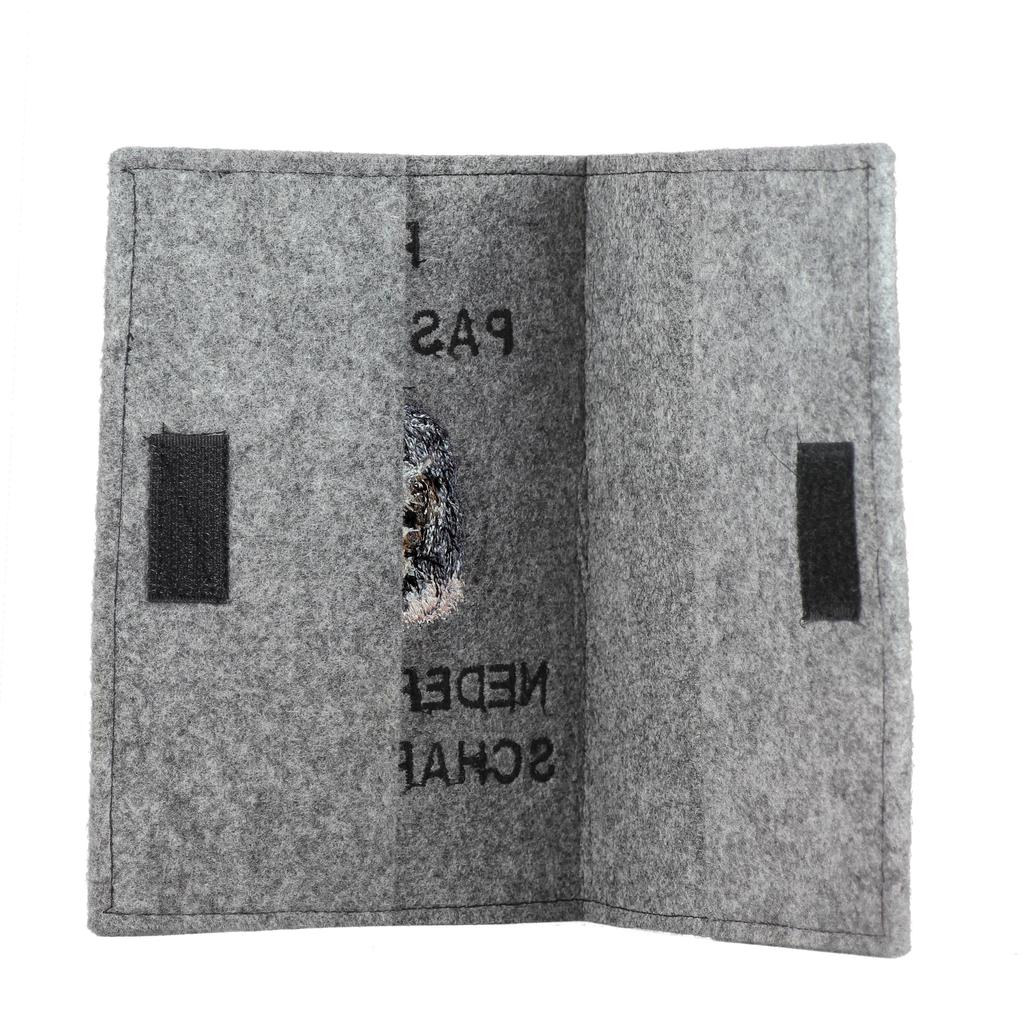 Schapendoes, Cão Pastor Holandês, Nederlandse Schapendoes - Porta-passaporte de cão, porta-documentos, presente para o viajante da marca Art-Dog