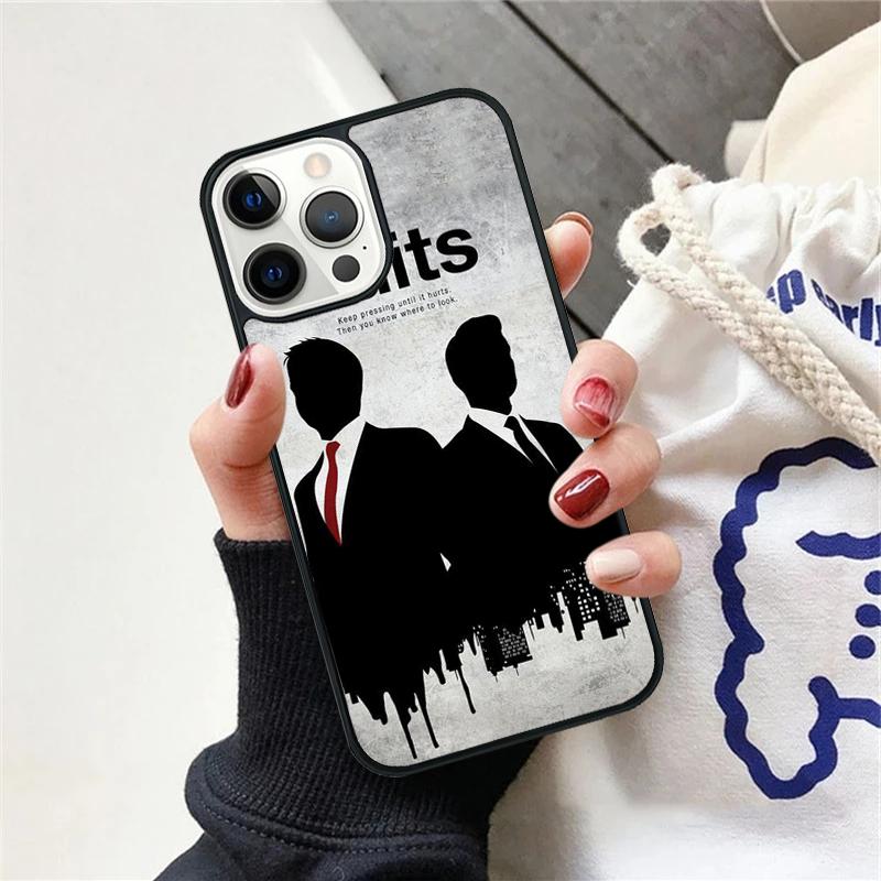 

Suits TV Show Phone Case Cover For iPhone 17 Air 12 Plus Max for iPhone 17 Air 15 16 11 13 14 Pro Max Fundas iPhone 15pro max