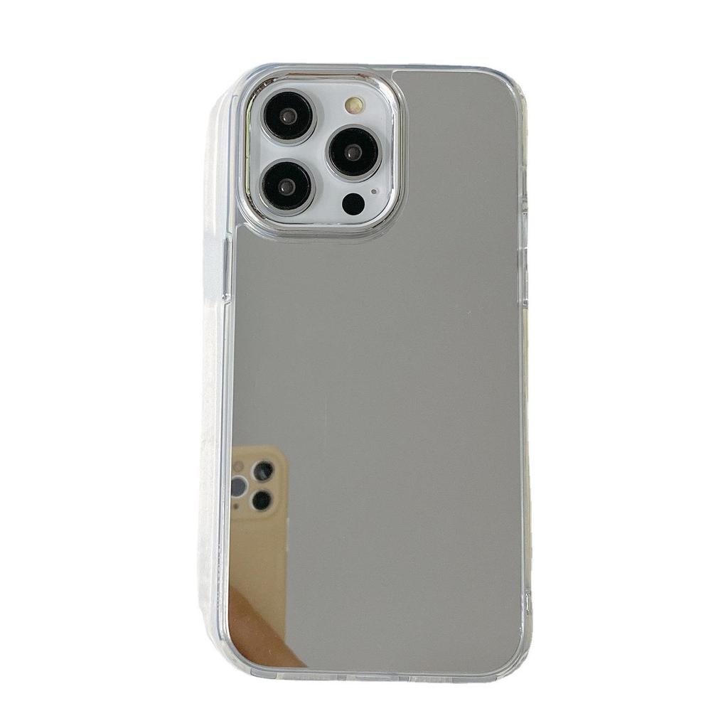 Mirror mobile phone case iPhone13 makeup mirror to picture Apple 17 personal makeup mirror custom processing