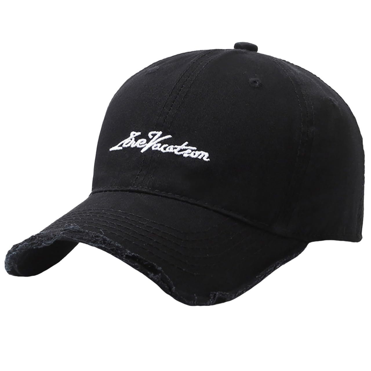 

Кепка с вышитым логотипом, шляпа, ретро-дизайн, простая, повседневная, мужская, женская CZA225 [Белый Клык] (черный) чёрный